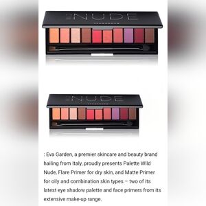 NIB EVA GARDEN Wild Nude Eye Shadow Palette 🎨 10 shadows